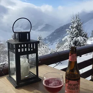  Appartement Montagnard Vue Splendide Alpe D Huez Les Passeaux